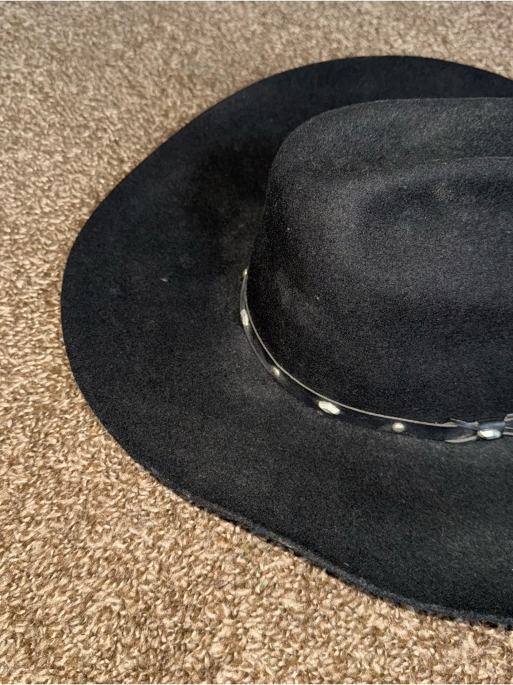 Black Stallion by Stetson Cowboy Hat Sz XX - Picture 11 of 16